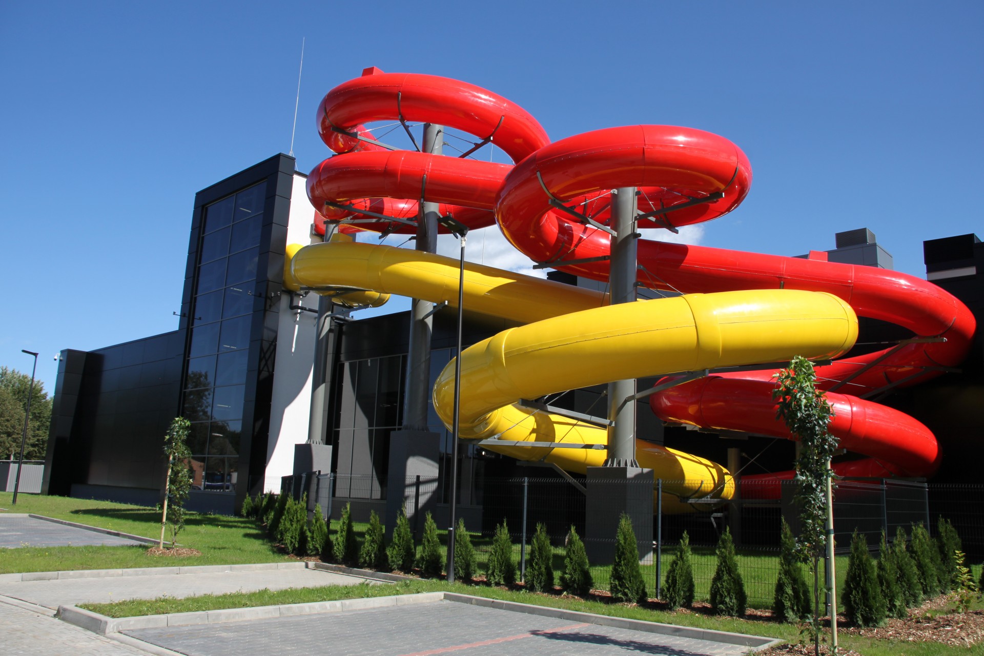Swimming camps Oświęcim - water slides - Road to Sport